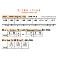 Risen Light Wash Cutoff Shorts