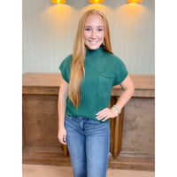 Ava Short Sleeve Sweater