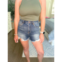 Risen High Rise Side Step Shorts