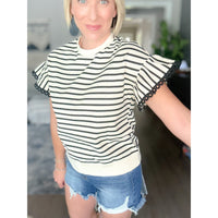 Nora Striped Top