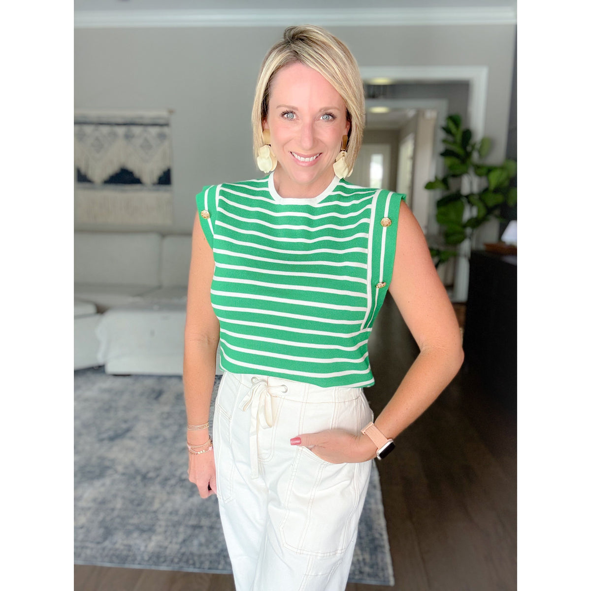 Harbor Days Button Tank