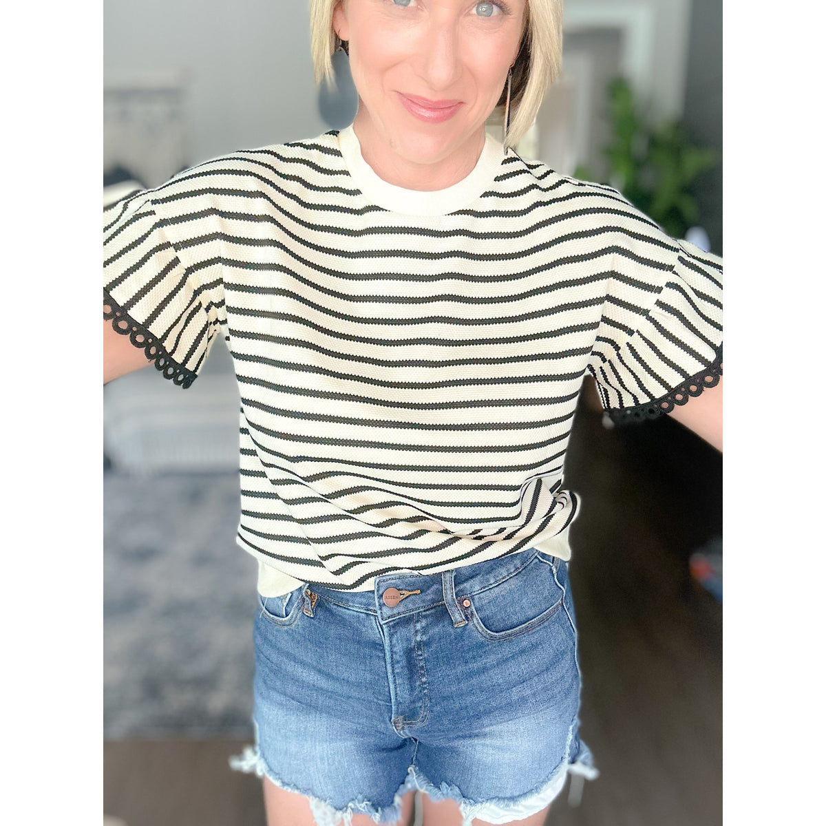 Nora Striped Top