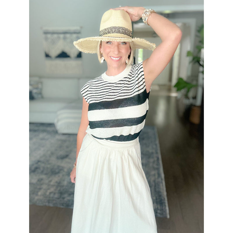 Marion Sleeveless Knit Top