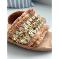 Coastal Threads Slide Sandals