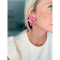Hibiscus Bloom Earrings