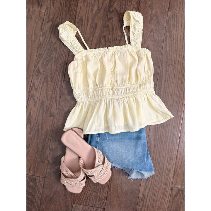Darling Days Peplum Top