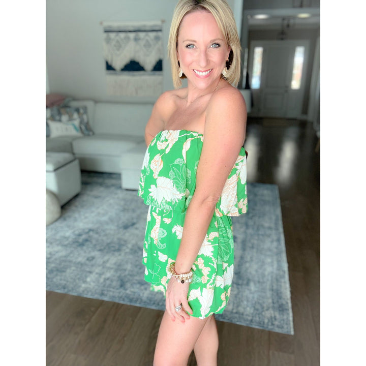 Coastal Grove Romper