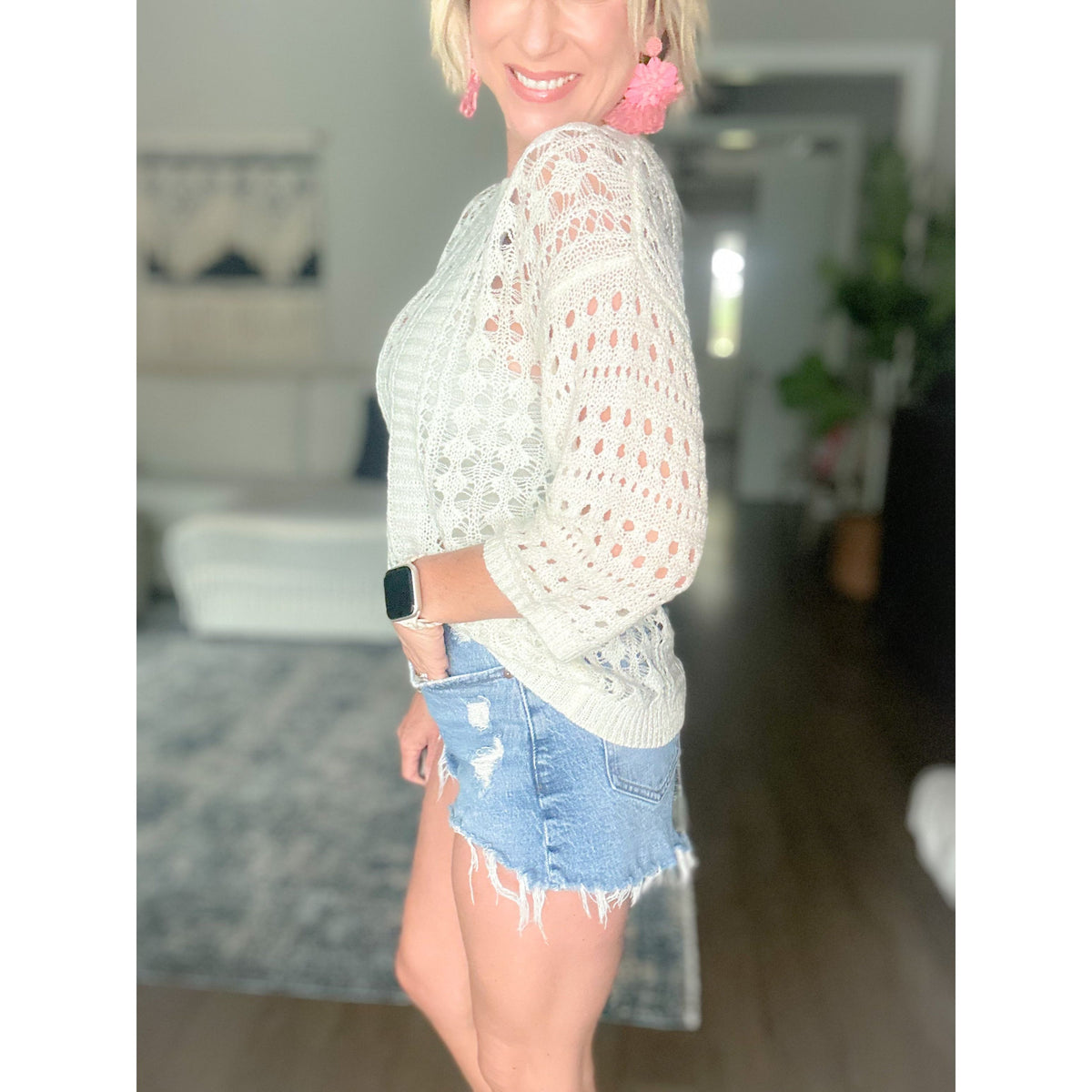 Seaside Escape Knit Sweater