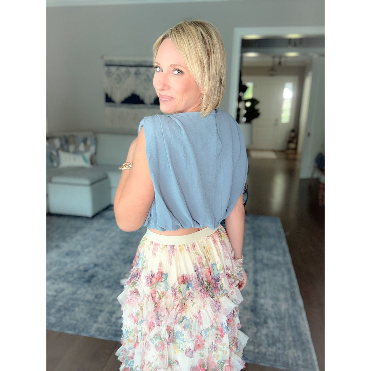 Hadley Sleeveless Crop Top