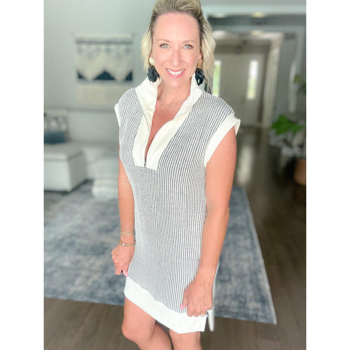 Palmer Half Zip Dress