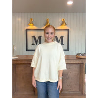 Noelle Drop Knit Sweater