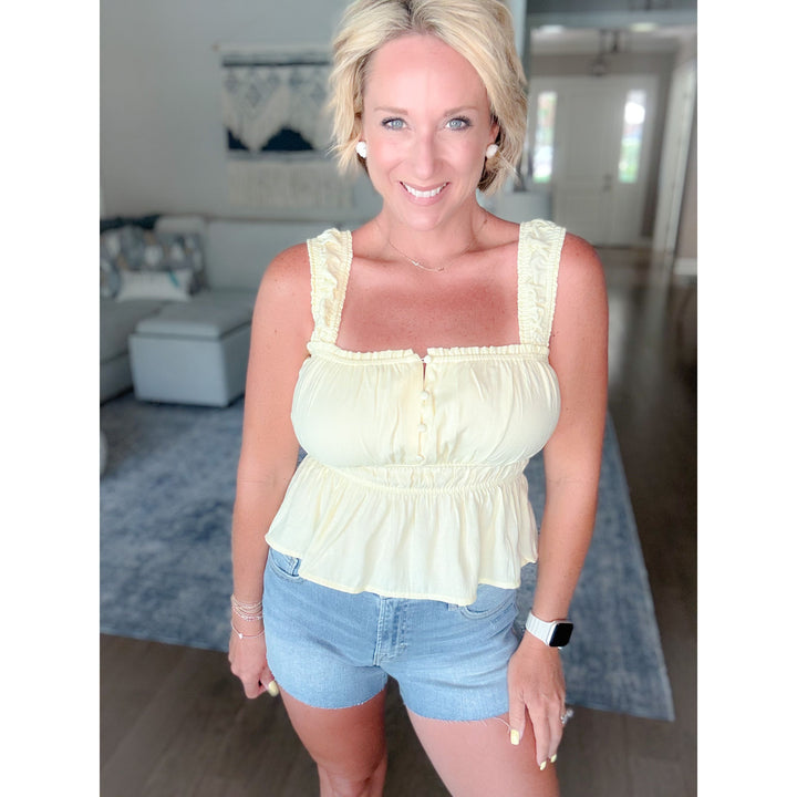 Darling Days Peplum Top