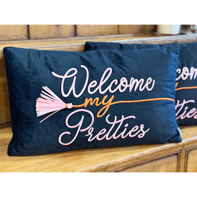 Welcome Pretties Pillow