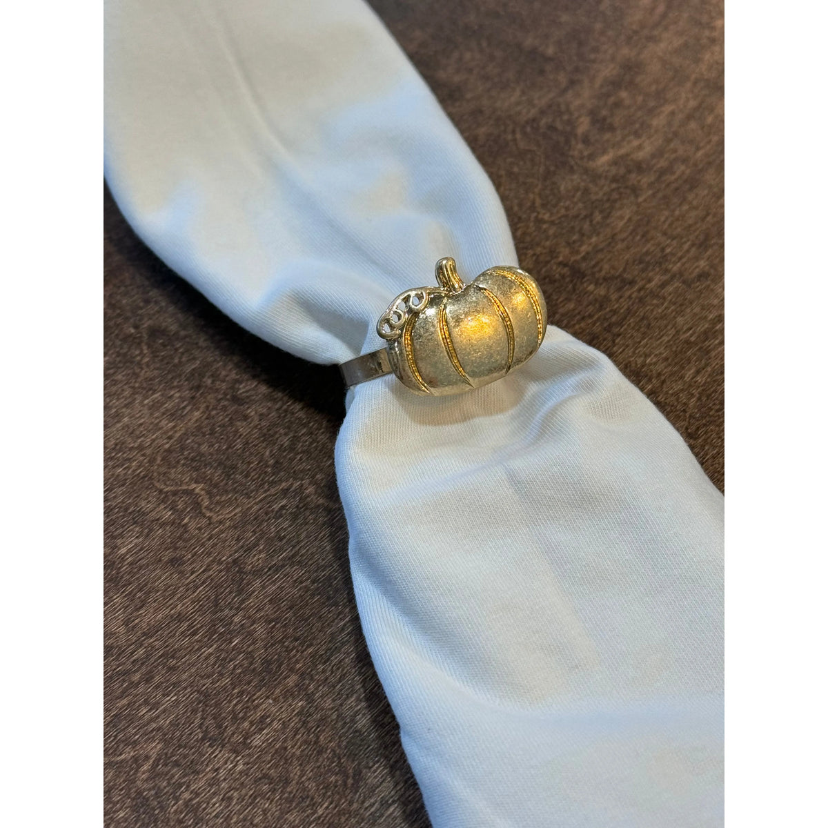 Pumpkin Napkin Ring-Set of 2