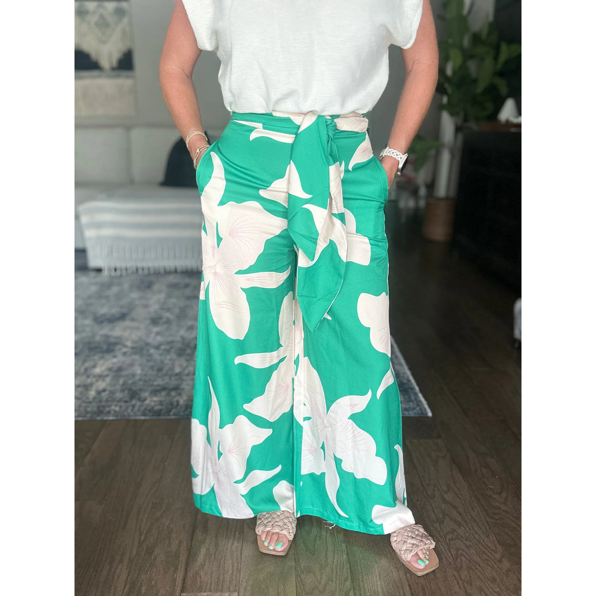 Felicia Tie Waist Pants