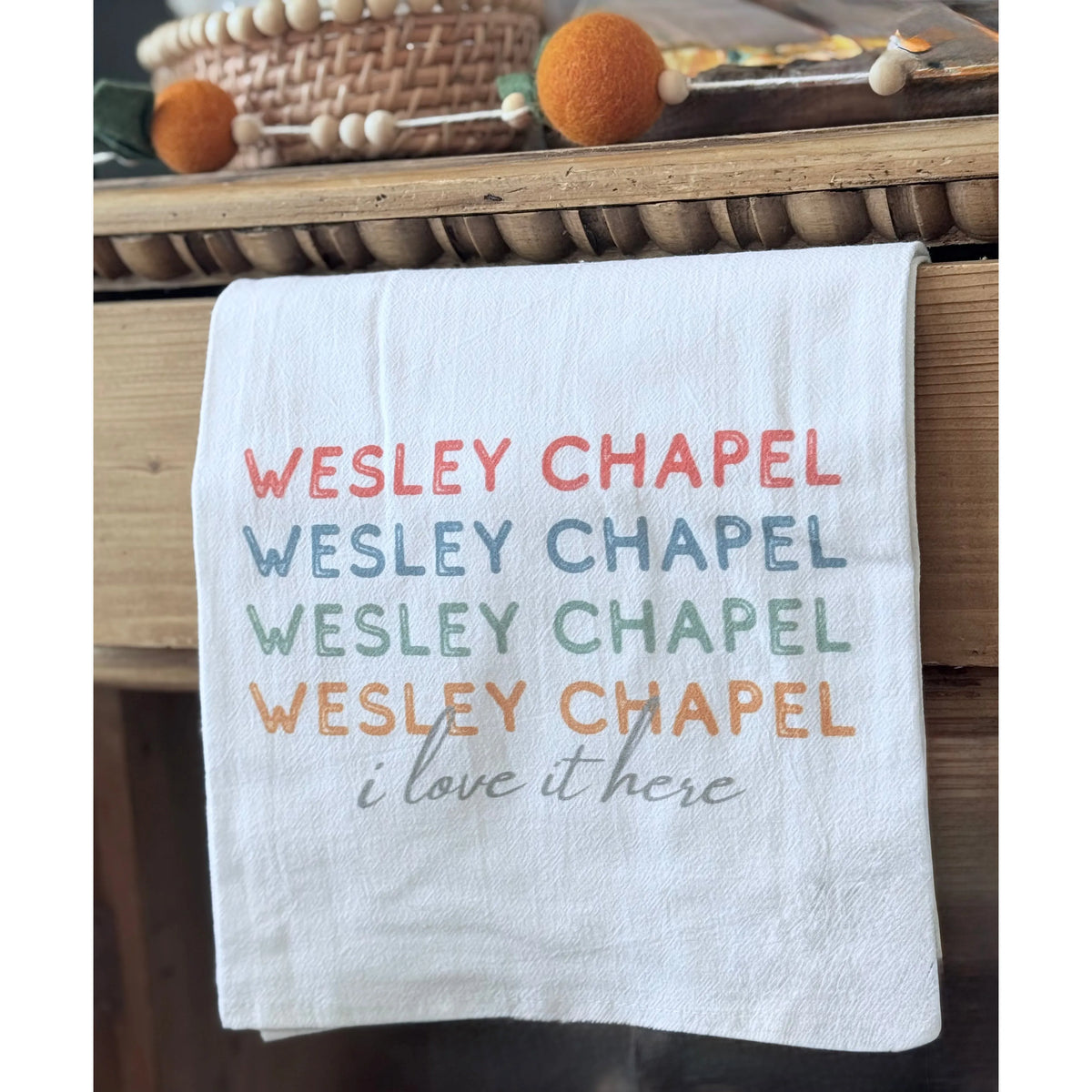I Love It Here Sack Towel- Wesley Chapel
