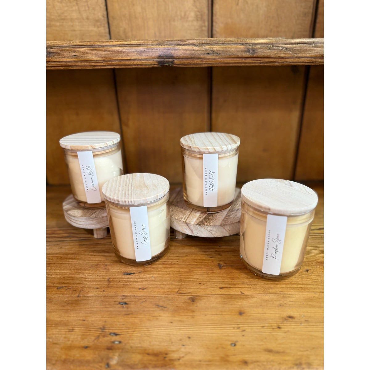 boutique fall candles variety