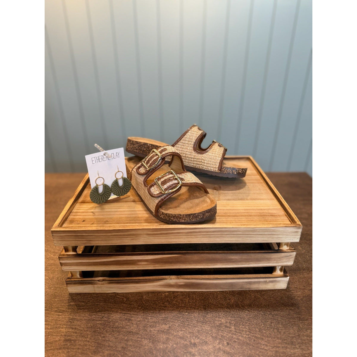 Brittany Buckle Sandal