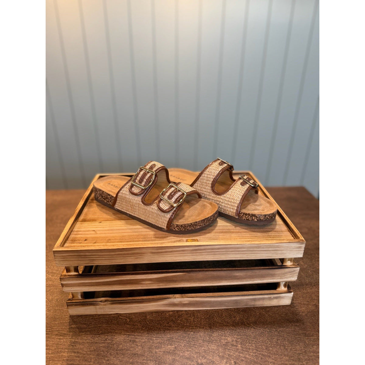 Brittany Buckle Sandal