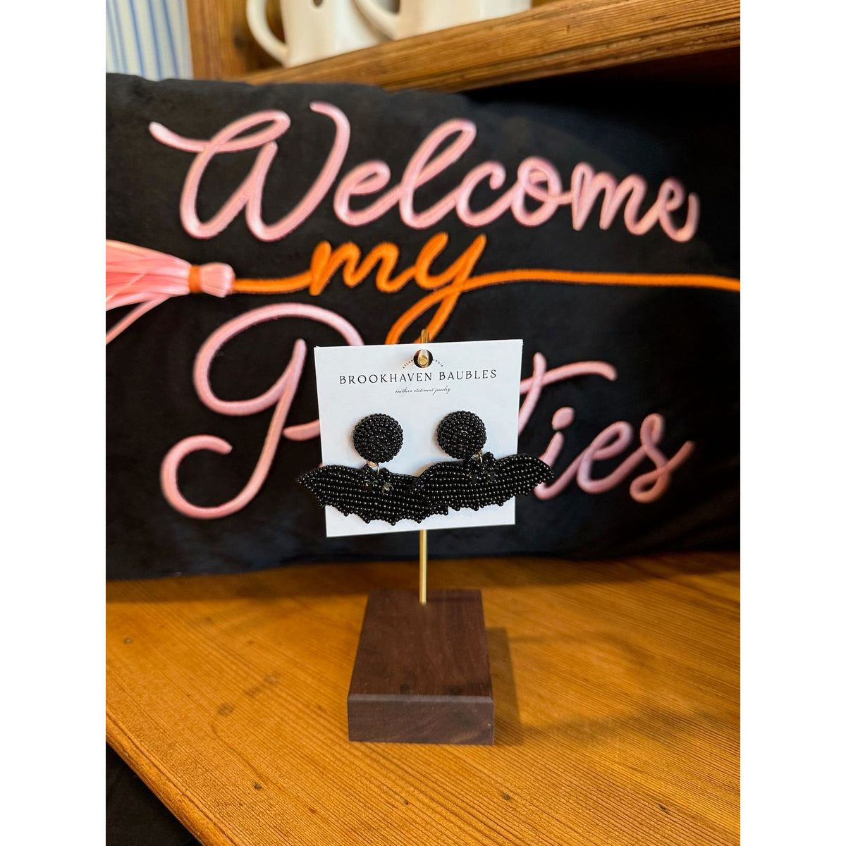 Midnight Flight Beaded Bats