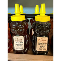 Eden's Nectar Local Raw Honey- 12oz Bear