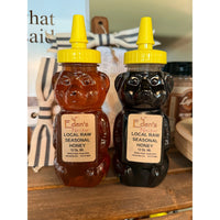 Eden's Nectar Local Raw Honey- 12oz Bear