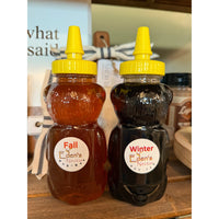 Eden's Nectar Local Raw Honey- 12oz Bear