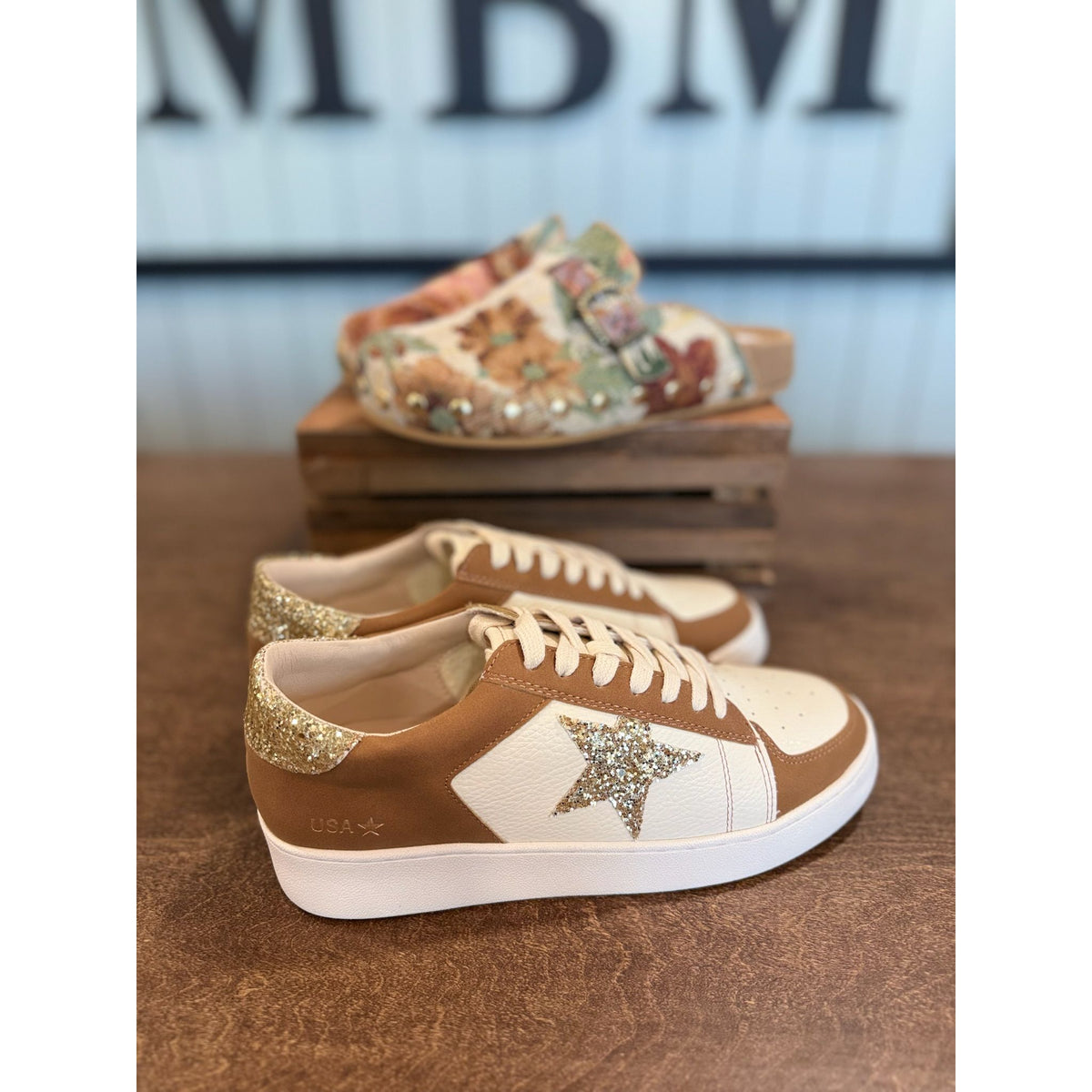 The Liberty |Glitter Star Sneaker