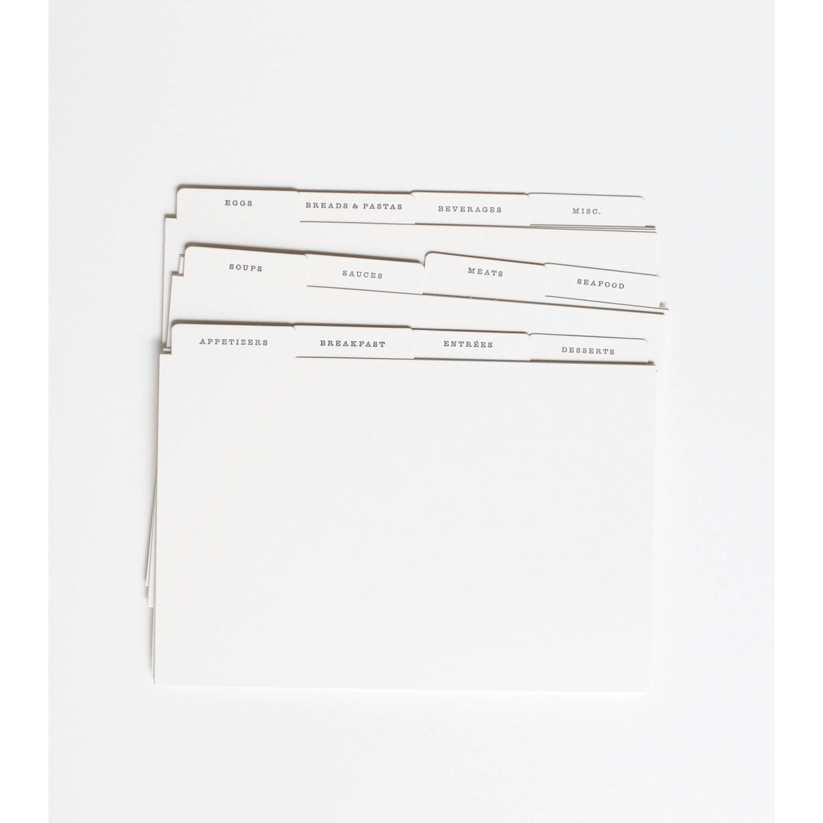 Citrus Floral Tin Recipe Box