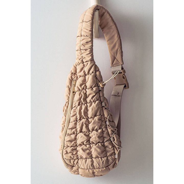 Quilted Crossbody Sling Bag