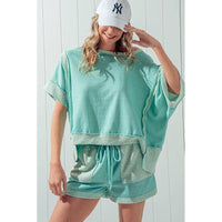 Julie Reverse Stitch Top