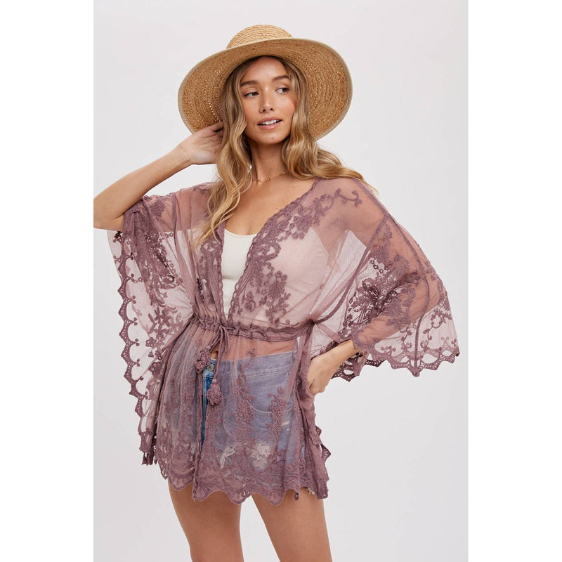 Lainey Lace Kimono