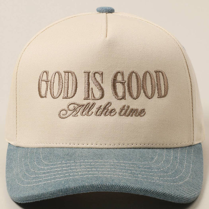 God Is Good All The Time Trucker Hat
