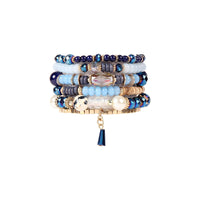 Multi-Stone Beads Stackable Bracelets