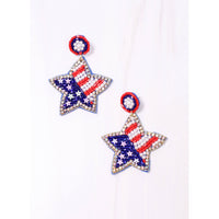 Party in the USA Star Earrings