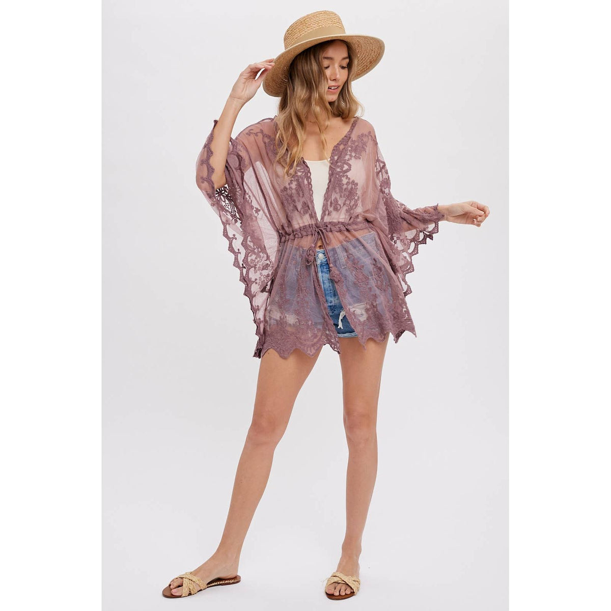 Lainey Lace Kimono