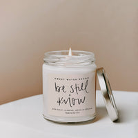 Be Still and Know Candle