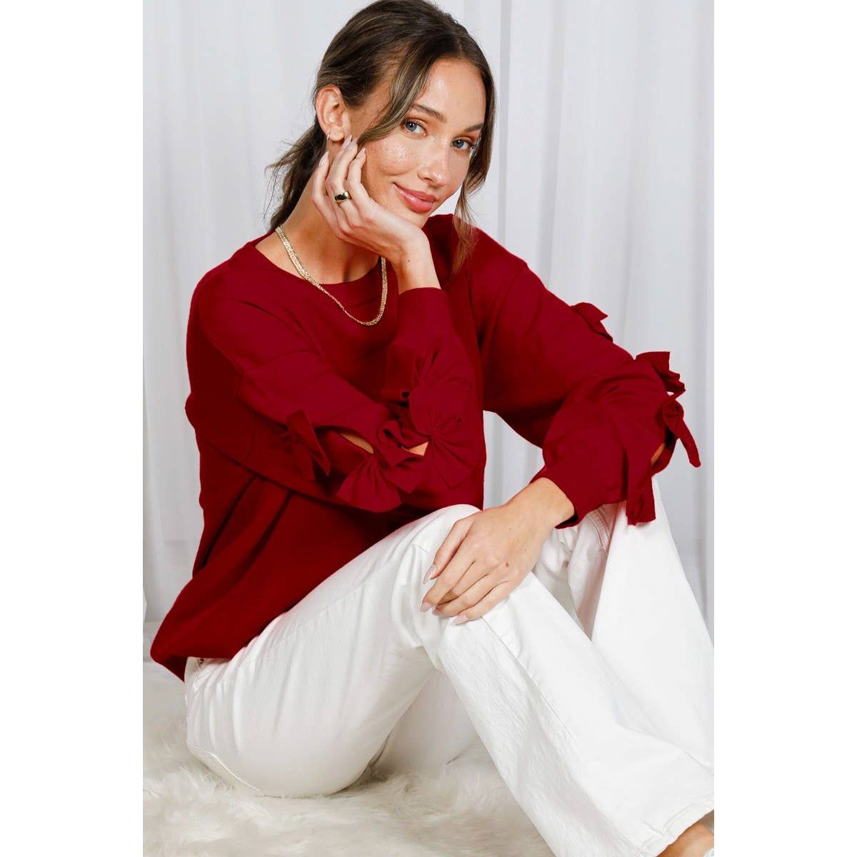 Willow Bow Sweater