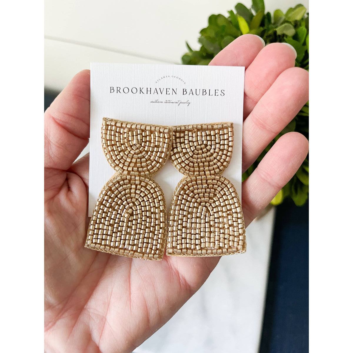 Happy Hour Arch Earrings