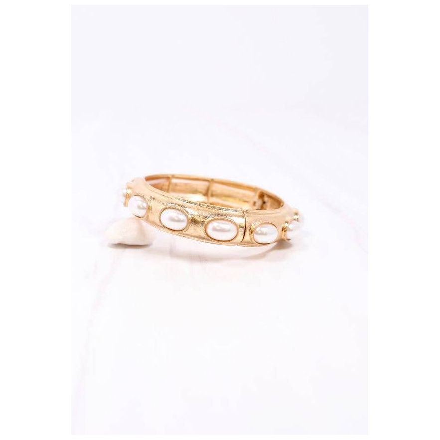 Harriette Pearl Bracelet