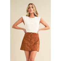 Laura High Neck Tank