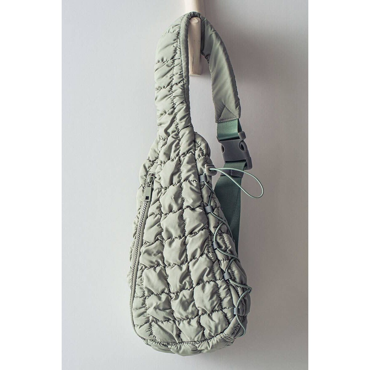 Quilted Crossbody Sling Bag