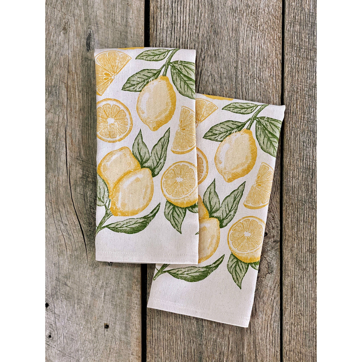 Lemon Pattern - Kitchen Towel